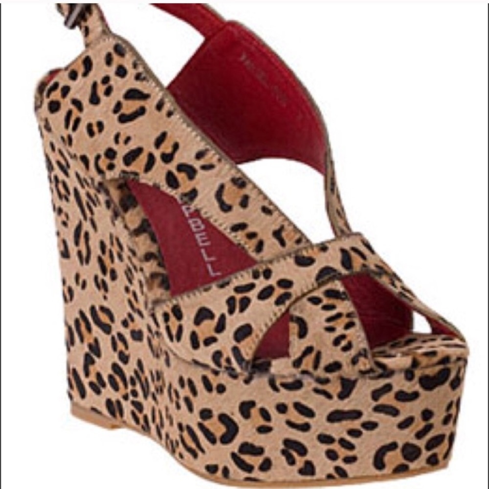 Jeffrey Campbell Leopard Wedges